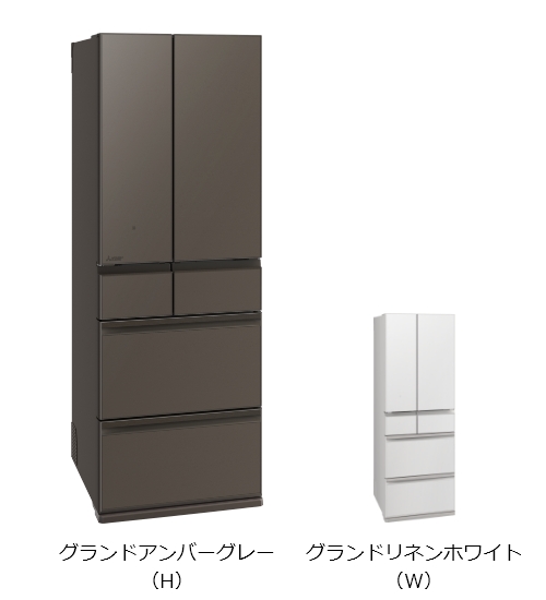 三菱電機 冷蔵庫：中だけひろびろ大容量シリーズ MZシリーズ