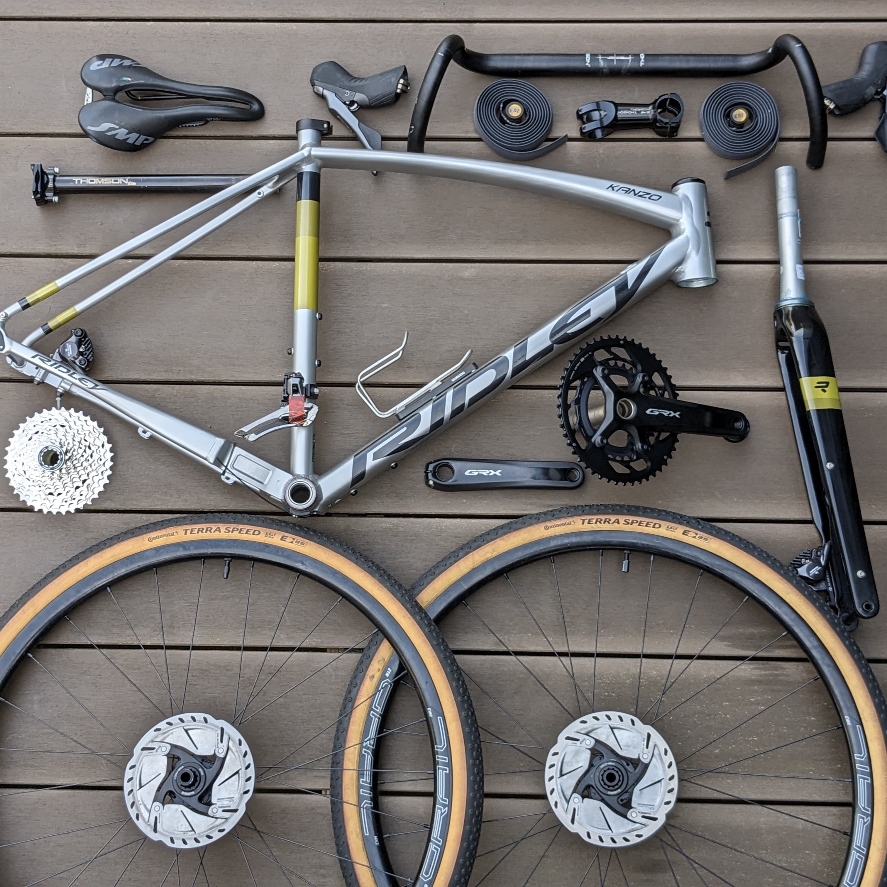 RIDLEY Kanzo A を GRX RX820 12S でフルカスタムしてみました