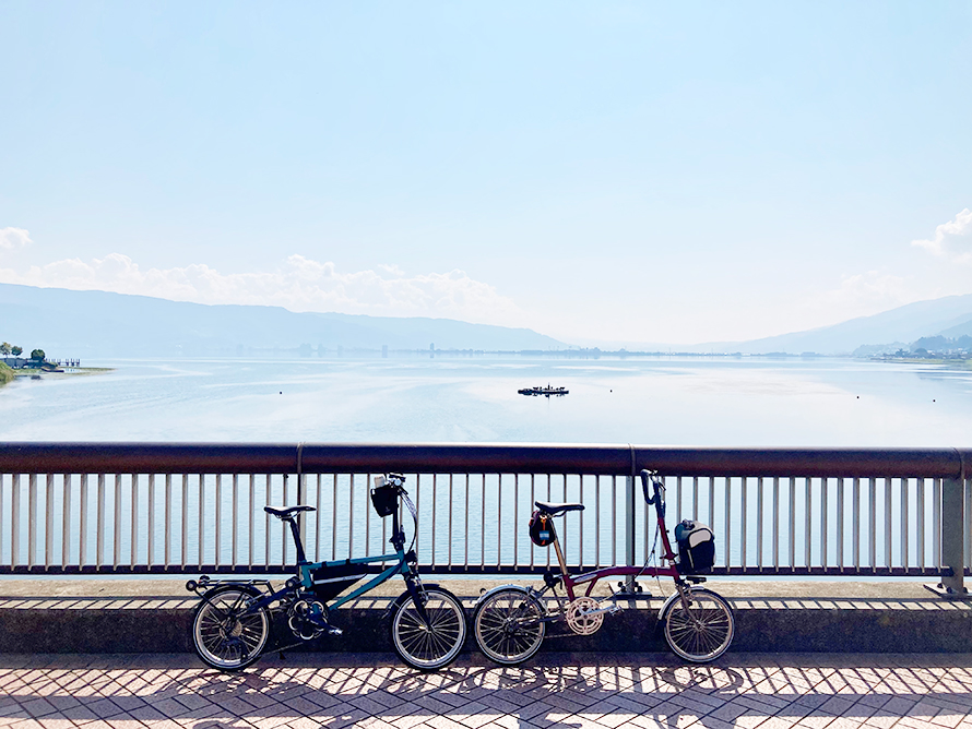 折りたたみ自転車で諏訪湖一周（スワイチ）サイクリング | ブログ