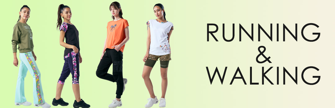 ランニングウェア＆ウォーキングウェア｜フィットネスウェア・スポーツ