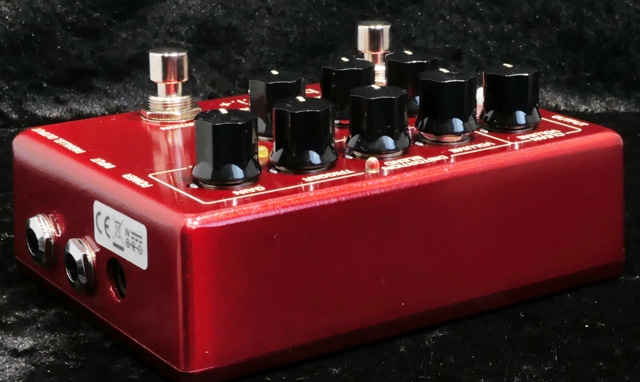 M80 BASS D.I.+ “Brushed Red”: エフェクター｜三木楽器公式通販サイト