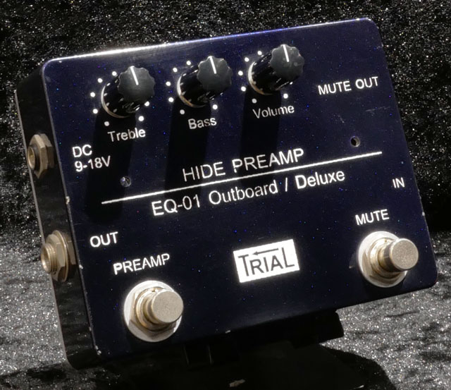 HIDE PREAMP EQ-01 Deluxe: エフェクター｜三木楽器公式通販サイト