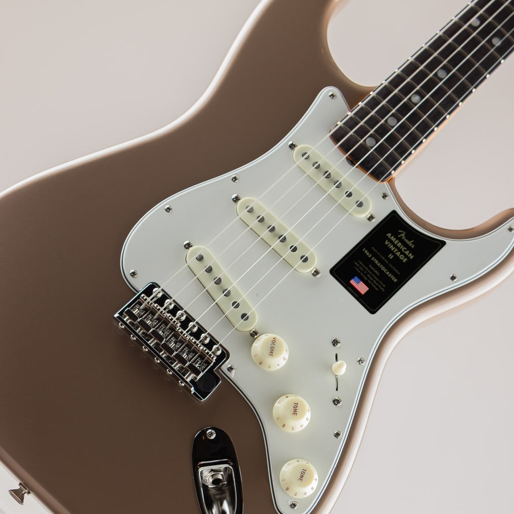 American Vintage II 1965 Stratocaster/Shoreline Gold/Round-Lam