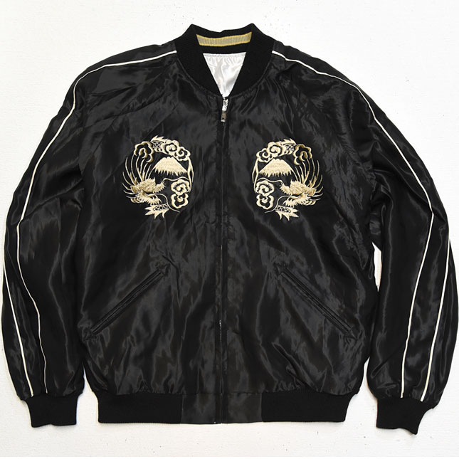テーラー東洋スカジャン【BLACK EAGLE×TANGLED DRAGONS】リバーシブル