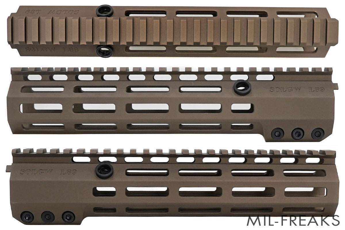 Airsoft Artisan SOLGWタイプ L89 DRIVE LOCK M-LOK ハンドガード 9.75