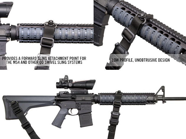 WADSN MAGPULタイプ RSA QD レイル スリングアタッチメント スイベル