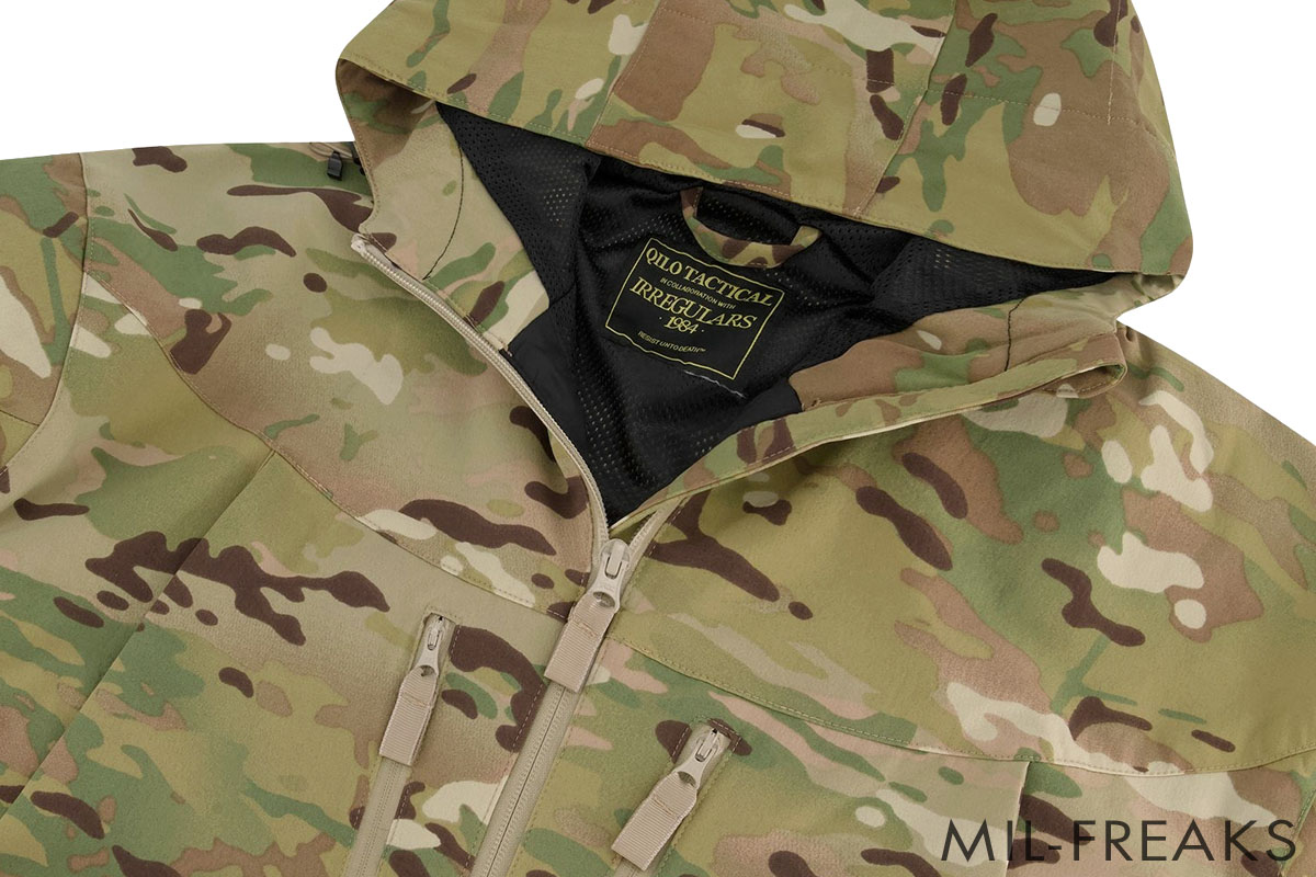 QILO Tactical x Irregulars Summit-X Browning Jacket マルチカム