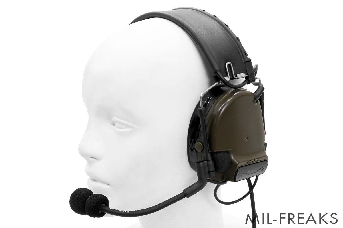 TAC-SKY Comtac III タイプ ヘッドセット ミリタリースタンダード