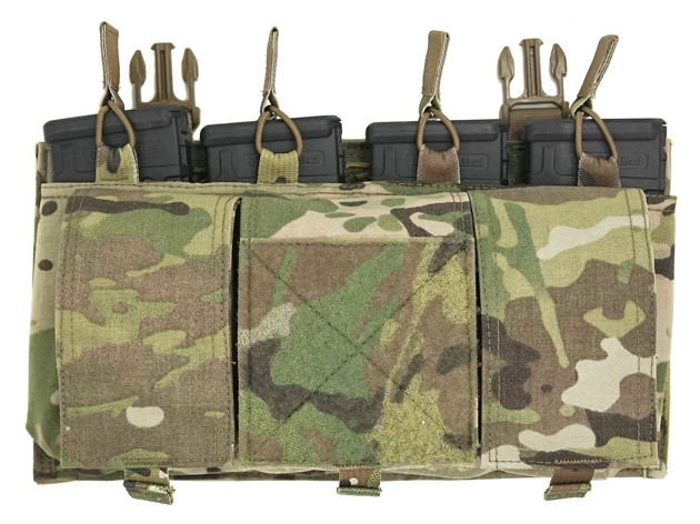 MAYFLOWER Quad 5.56mm M4 SwiftClip プラカード GP 4連マガジンポーチ