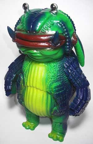 ソフビ monstock フロッゲン ラメ入 杉山実 ブルマァク 安楽安作