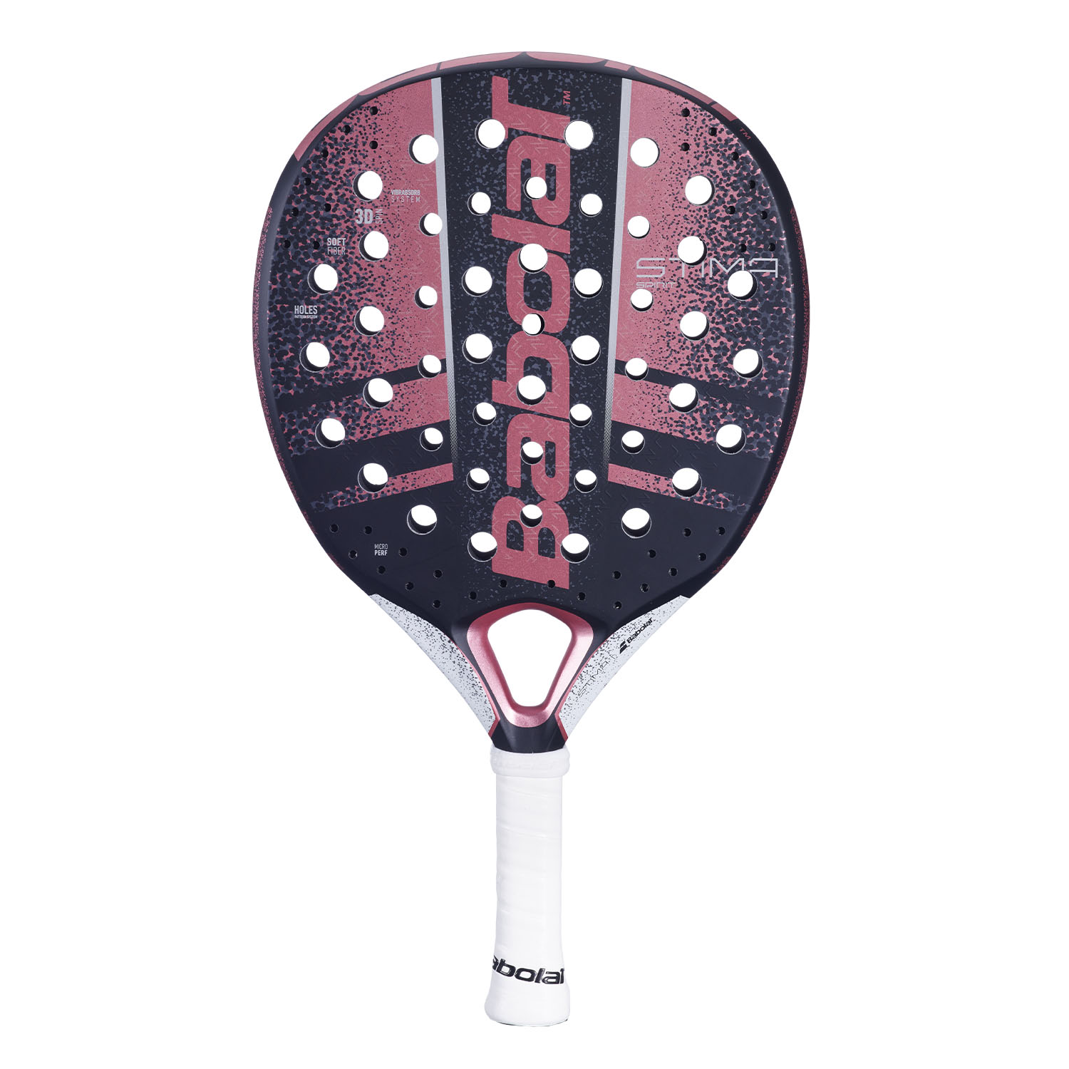 Babolat Stima Spirit Women's Padel Racket - Nero/Corallo