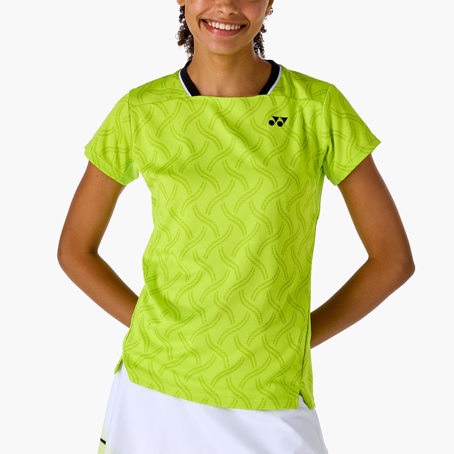 Yonex Melbourne Tournament Pro Women's Tennis T-Shirt Fresh Lime