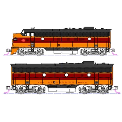 ミルウォーキーロード オリンピアン・ハイアワッサ 9両セット | KATO