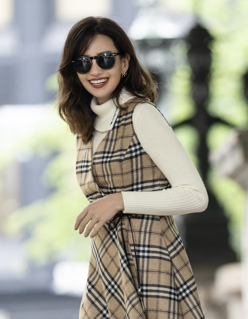 ウェストリボン付きリブニット | msgracy