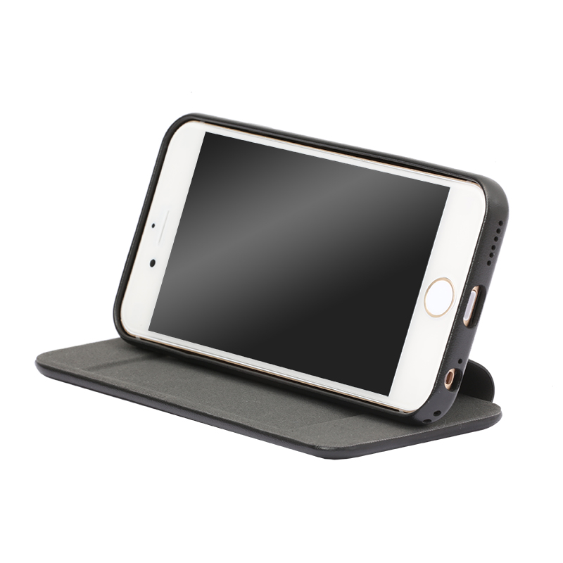 iPhone 6/6s フリップ脱着型PUレザーケース「2WAY」 ブラック｜スマホ