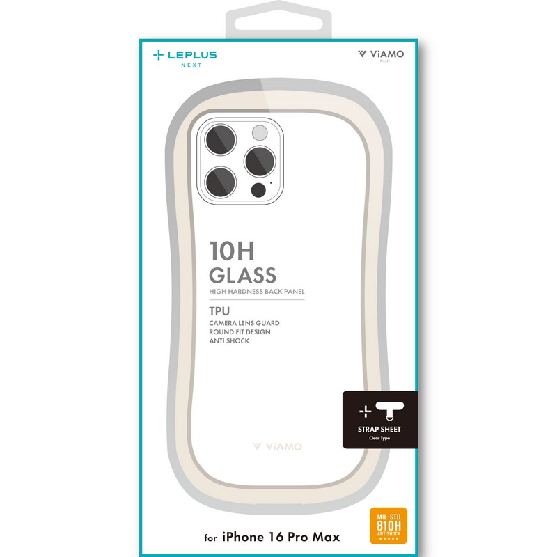 iPhone 16 Pro Max 耐傷・耐衝撃ハイブリッドケース 「ViAMO freely