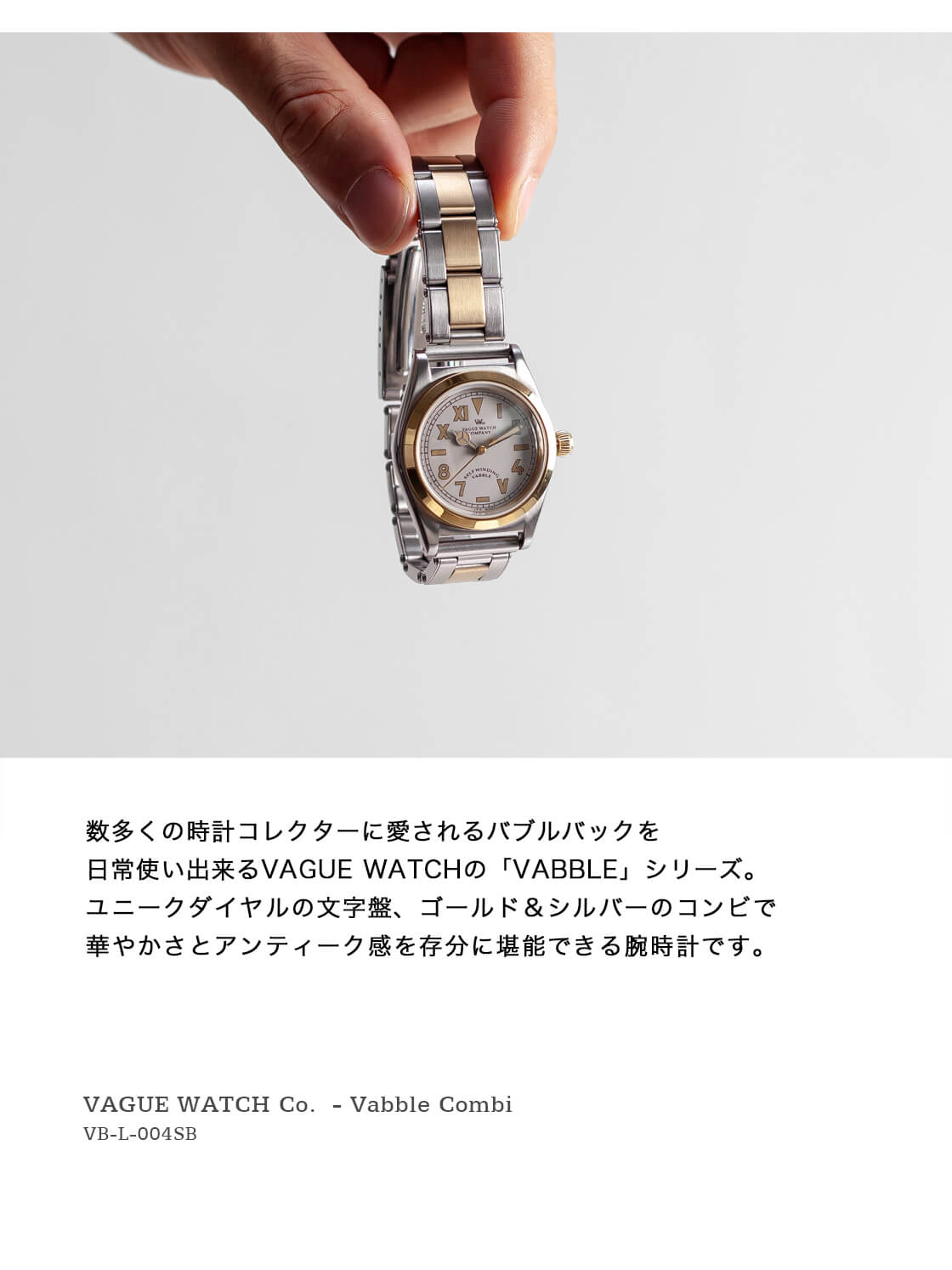 VAGUE WATCH Co. ヴァーグウォッチカンパニー Vabble Combi バブル