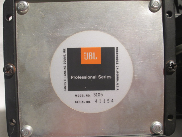 JBL 3105 speaker network (pair) | 中古オーディオ・ビンテージ