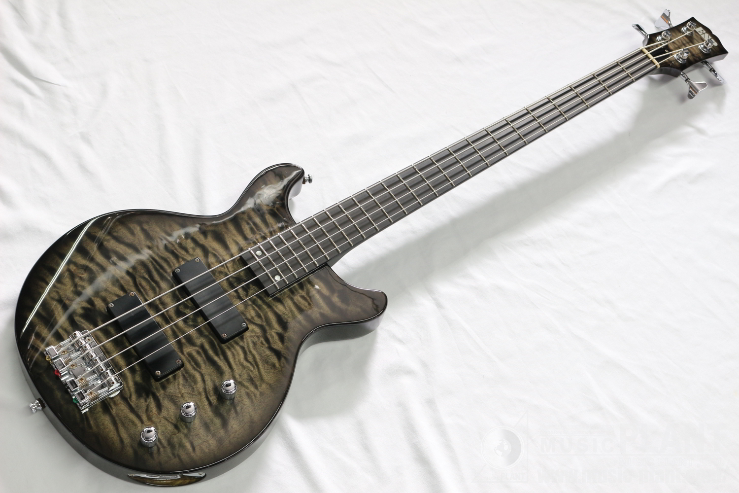 ESP Artistシリーズ エレキベースJ-TVB-V FIRE BLACK LUNA SEA J MODEL