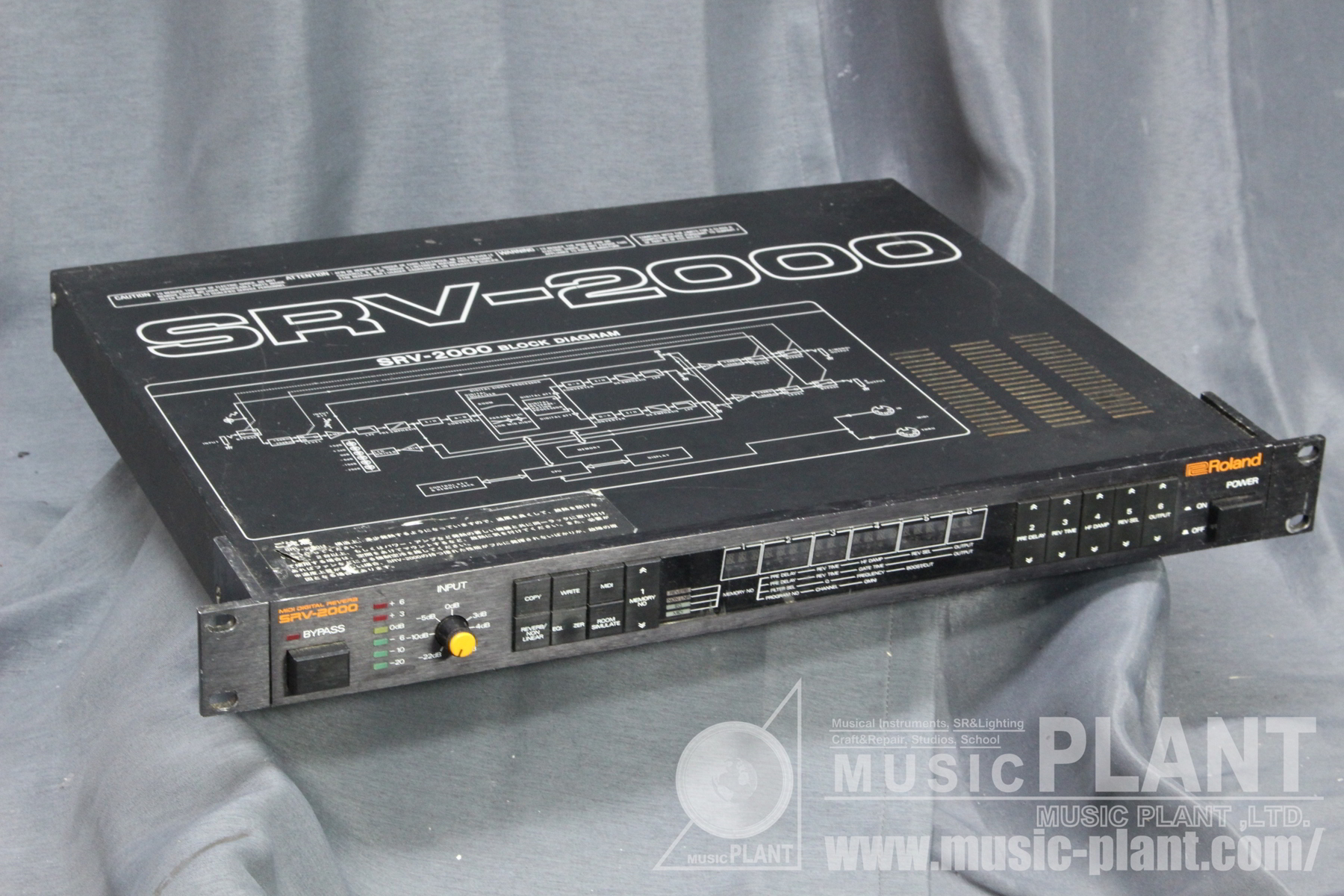 Roland デジタルリバーブSRV-2000中古品()売却済みです。あしからずご