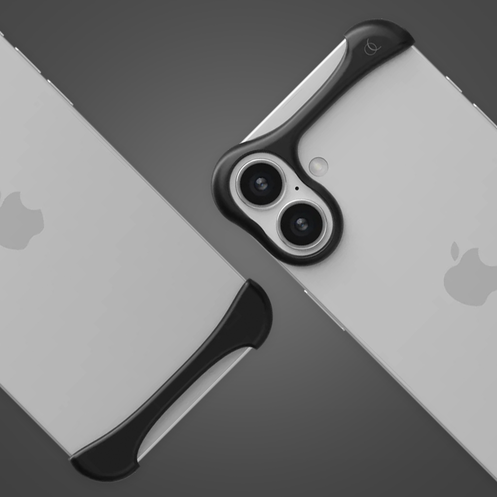 Arc（アーク） [ iPhone 16 / 16 Plus 用 ] アルミ・マットブラック