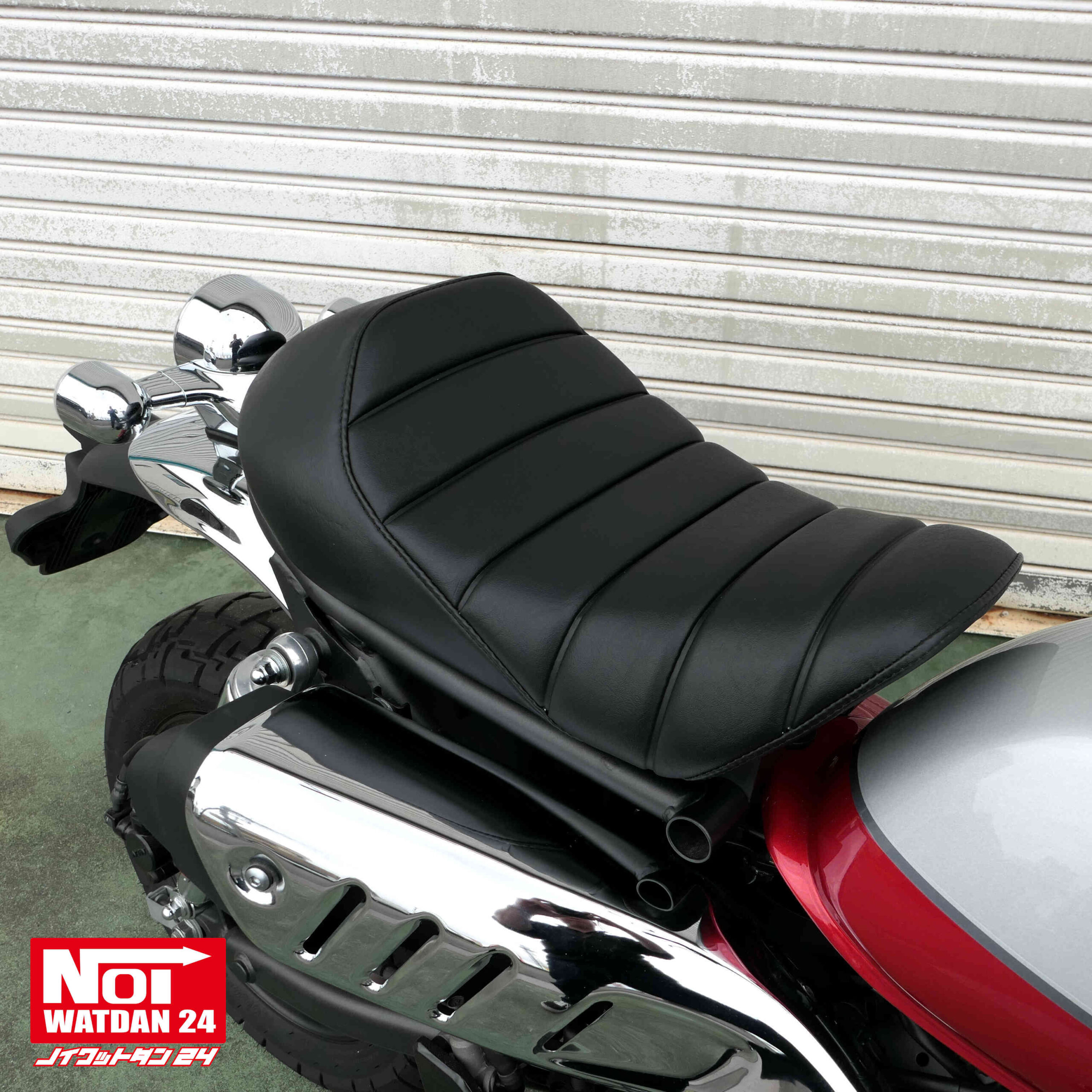 NOI WATDAN24 モンキー125 ローダウン 段付きタックロールシート 高