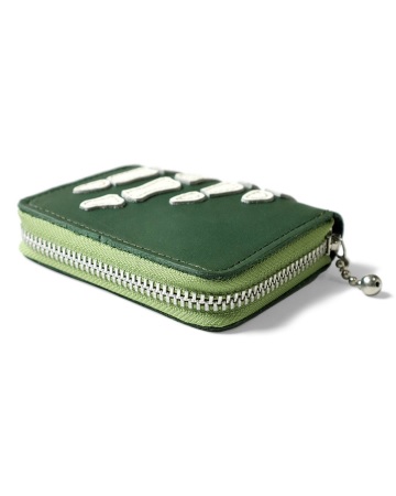 KAPITAL (キャピタル) THUMBS UP BONE HAND ZIP ミニウォレット