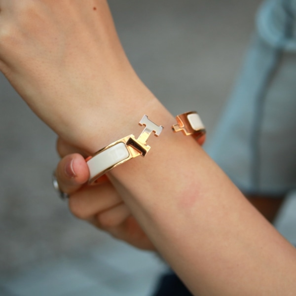 HERMES エルメス クリックH ゴールド レディース ユーズド 中古