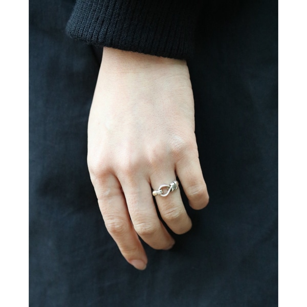 Tiffany&Co. ティファニー フック＆アイ リング 中古 レディース