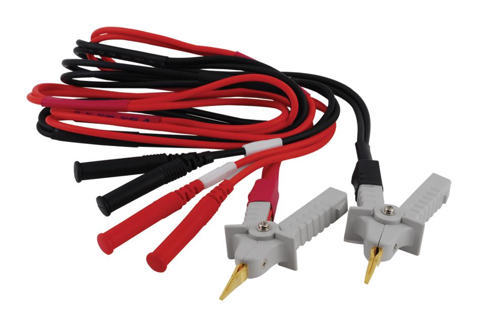 380465 EXTECH INSTRUMENTS, Test Lead Set, Kelvin Clip, Banana Jack
