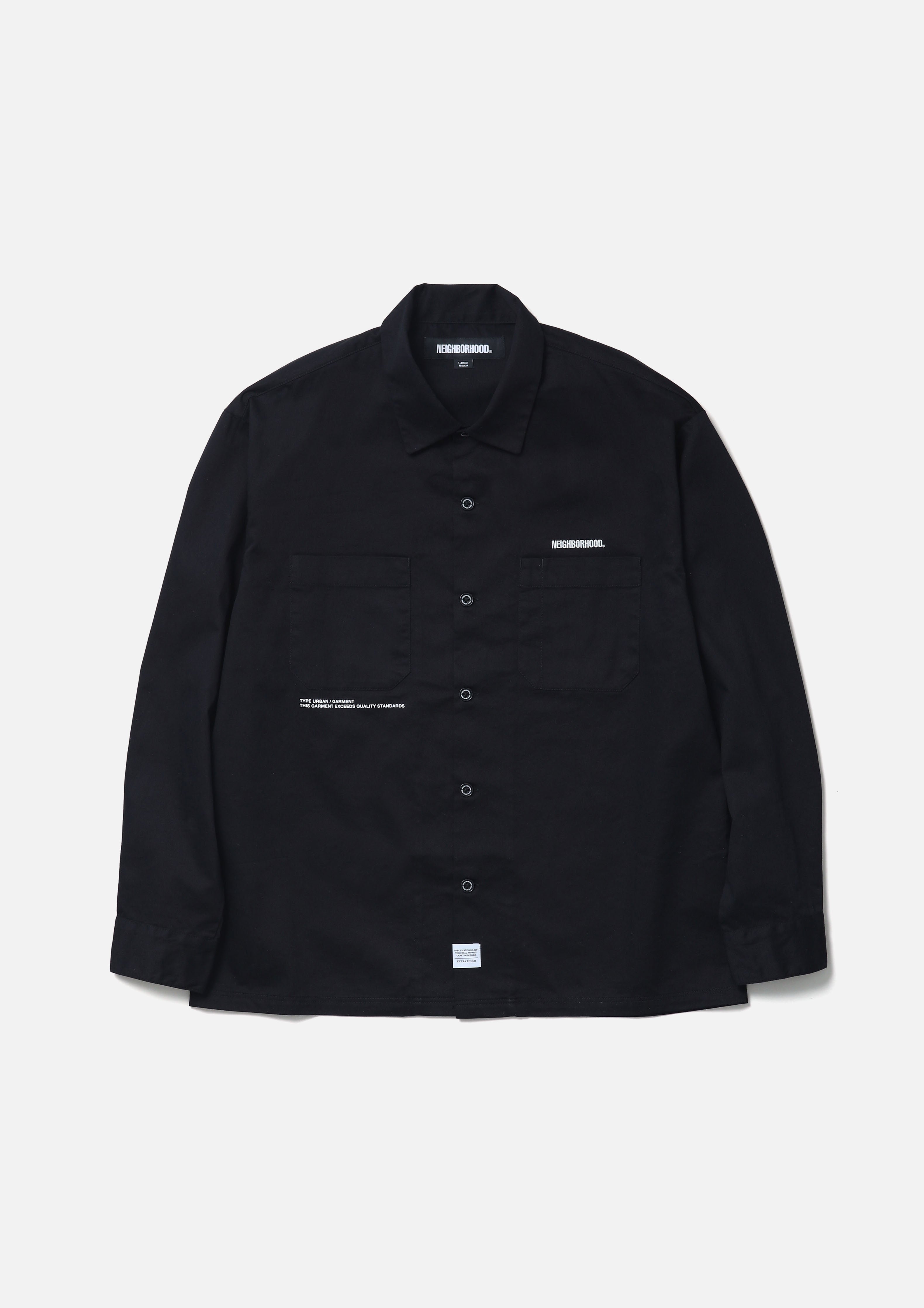 NEIGHBORHOODCLASSIC WORK NEIGHBORHOOD CLASSIC OX/SH.LS SHIRT LS-2