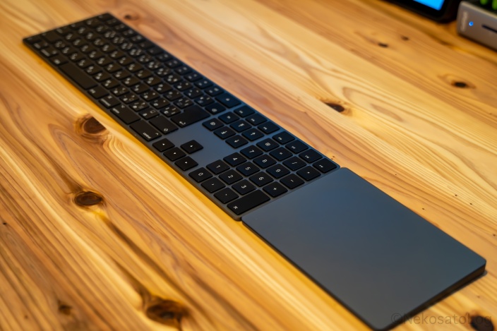 レビュー Magic Keyboard スペースグレイ】スペースグレイで揃えると
