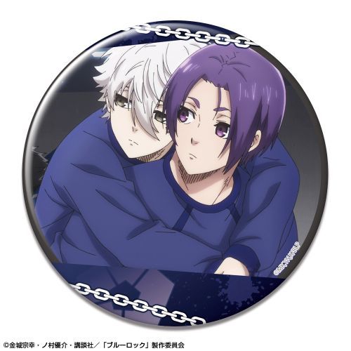 TVアニメ 「ブルーロック」 缶バッジ デザイン 51 (凪誠士郎 & 御影玲
