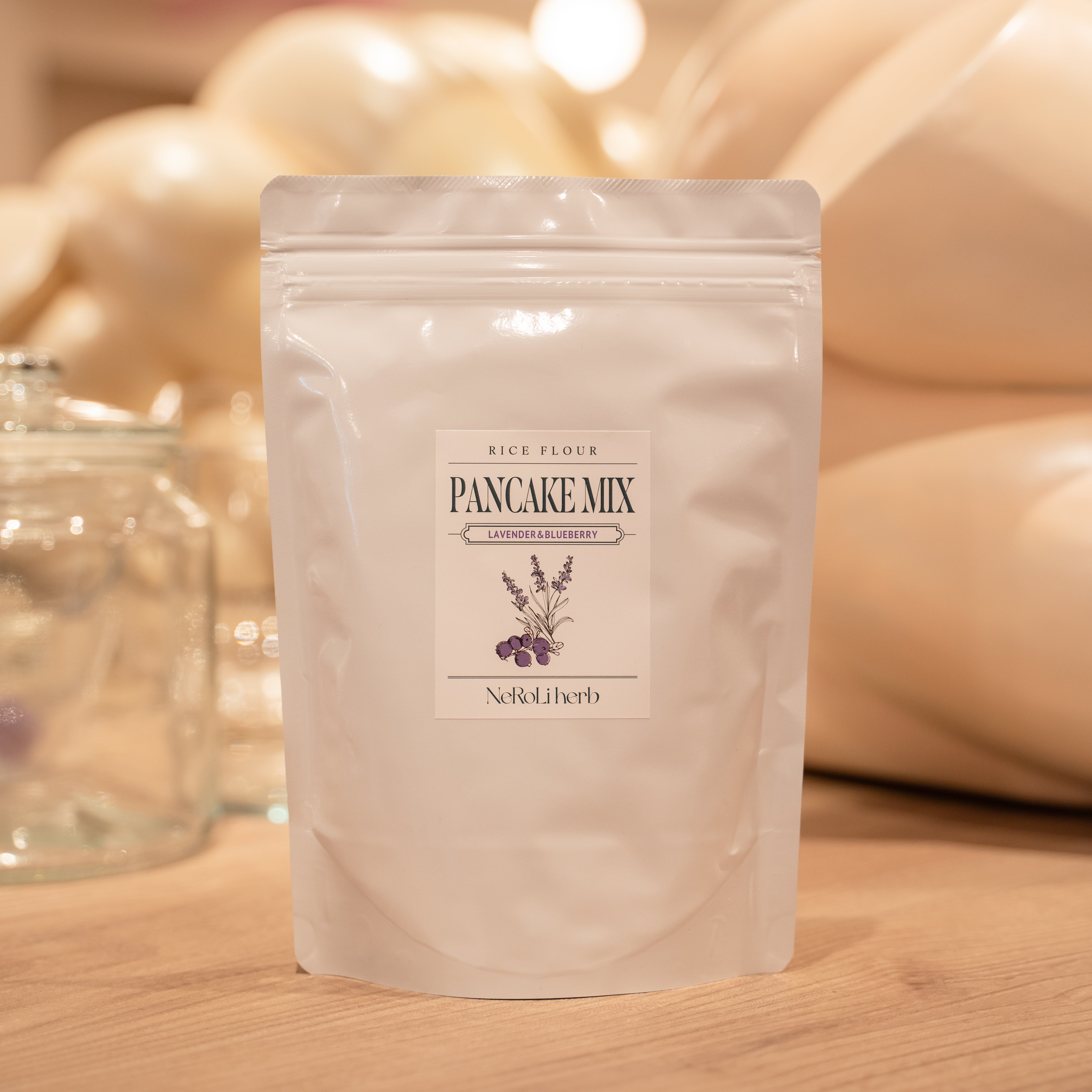 Lavender&Blueberry PANCAKE MIX | NeRoLi herb