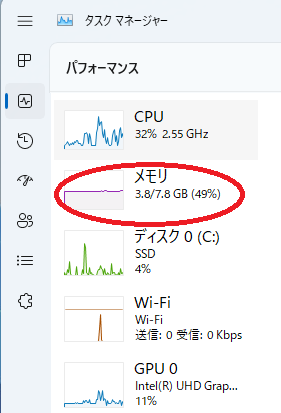 Windows11 パソコンのメモリ消費を極限まで落としてみよう - 株式会社