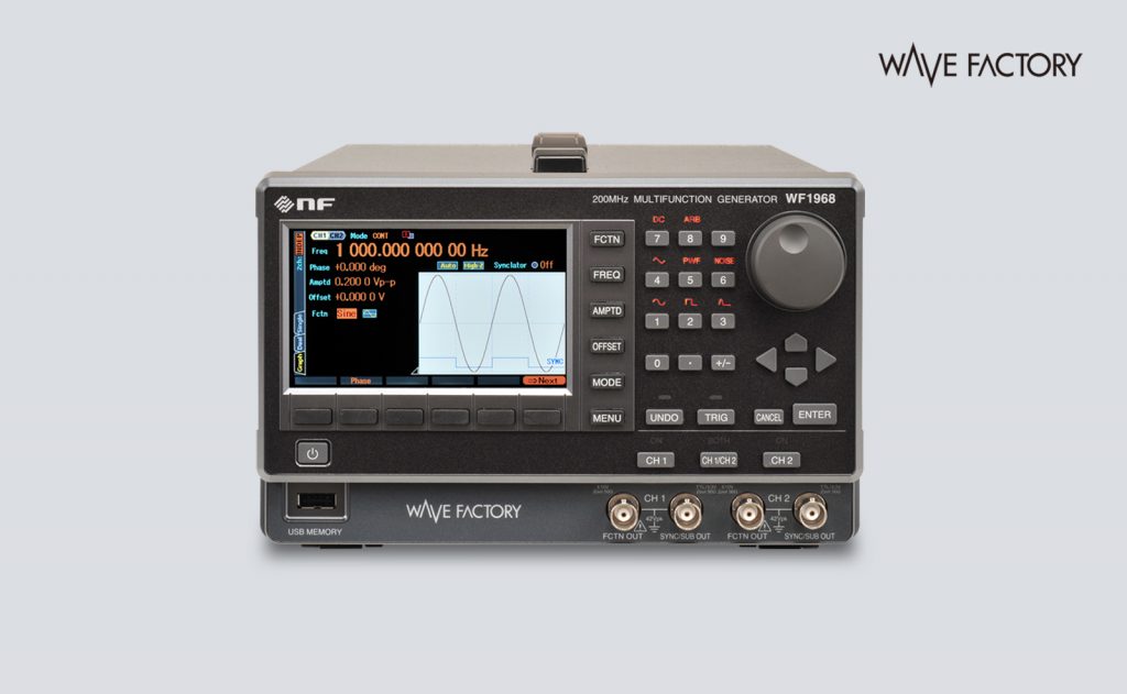 マルチファンクションジェネレータ WF1967 / WF1968 - 電子計測器