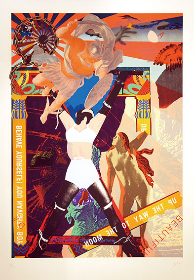 横尾忠則版画額「龍の器 II」 | Natsume Books