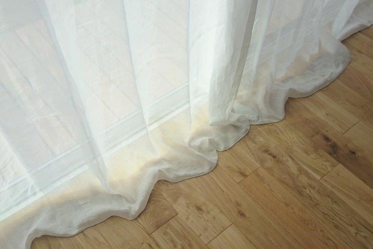 natsusobiku online store - 軽く透明感のある麻のクリップ留め