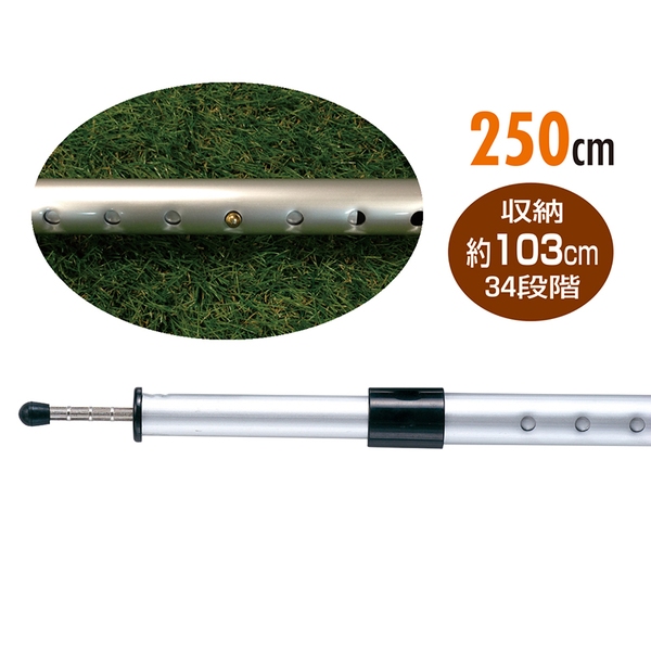 ロゴス(LOGOS) プッシュアップポール 71903000｜アウトドア用品・釣り