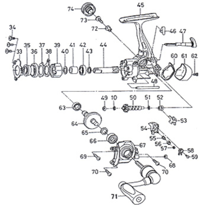ダイワ(Daiwa) パーツ:SCプレッソ スピニングリール ピニオンボール