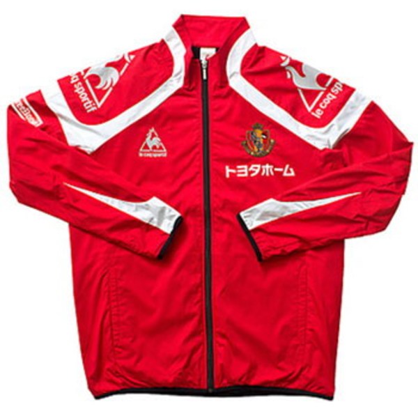 実使用名古屋グランパス刺繍背番号21番ルコックウインドブレーカー 実