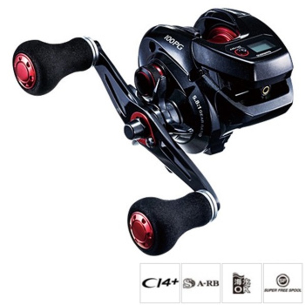 シマノ(SHIMANO) 15炎月 CT 100PG 右巻き 034434｜アウトドア用品