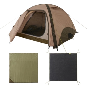 キャンプ＆フィッシングの付録:インナーマット・グランドシート付属