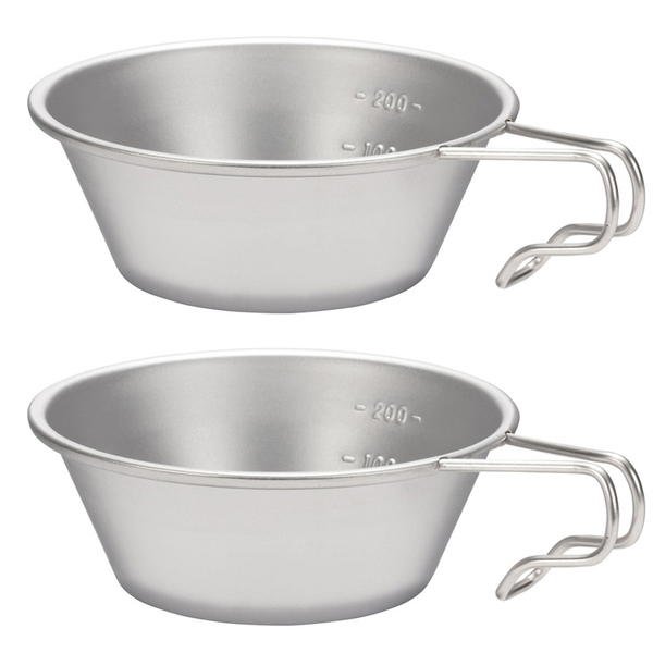 スノーピーク(snow peak) ステンレスシェラカップ×2【2点セット