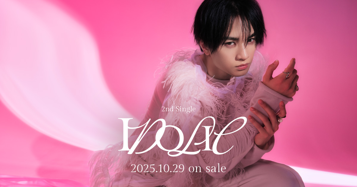 Kento Nakajima「IDOLIC」