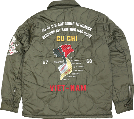 ベトナム スーベニアジャケット ミリタリーショップ 革ジャン 中田商店