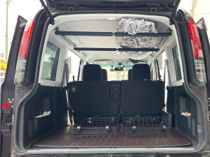 エブリイなど軽バン 左右サイドバー&高低ワンタッチバー3本セット 車内