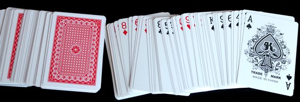 トランプ 赤・黒2箱セット A353 - 骨董、古民具、古書の“芳栄堂”