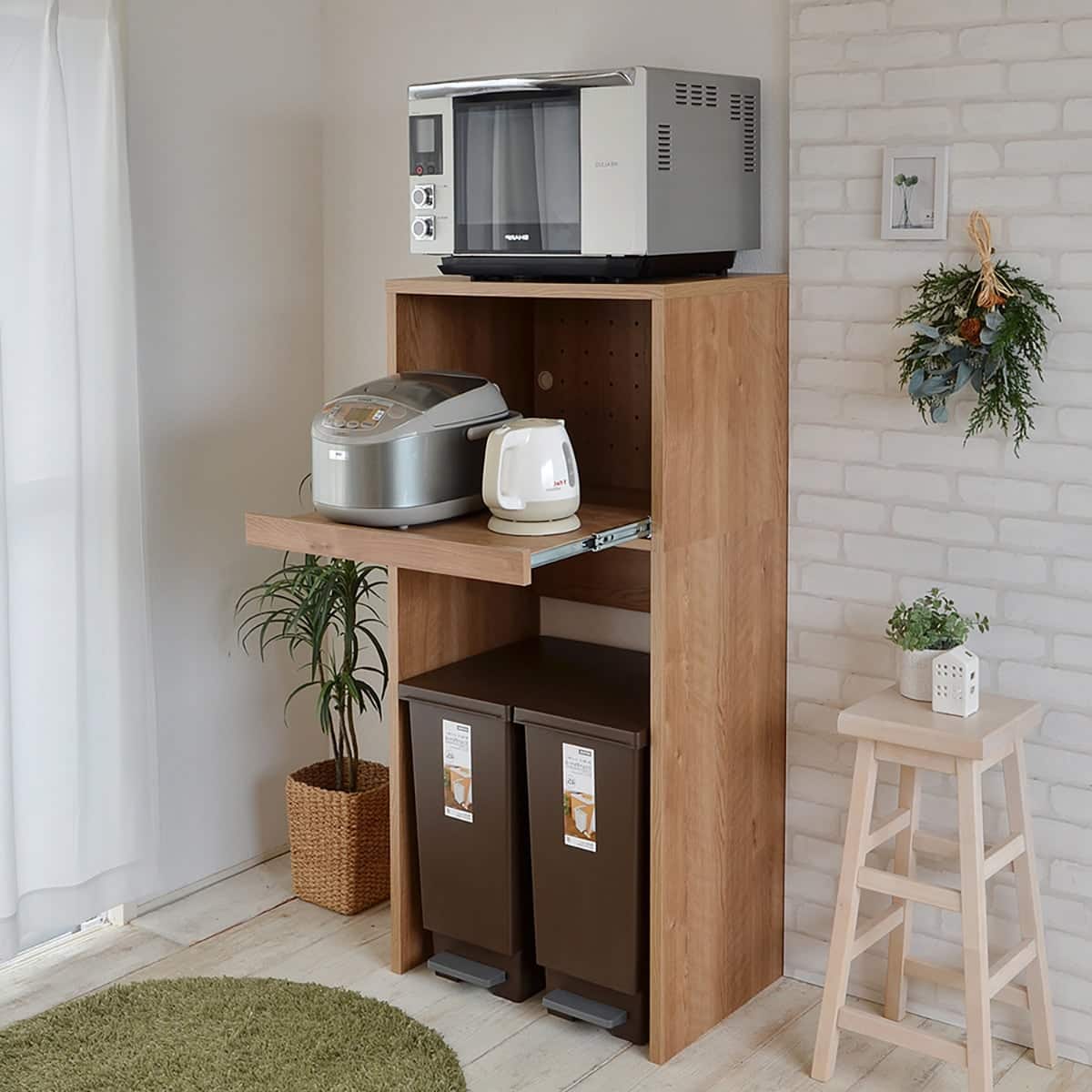 ゴミ箱が入るキッチンラック | ニトリネット【公式】 家具・インテリア通販