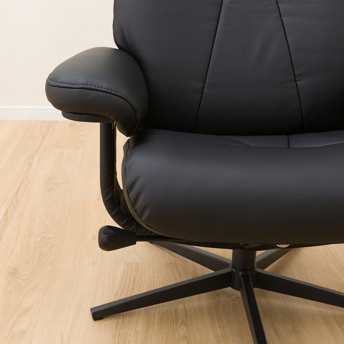 ARMCHAIR N-SHIELD ROAD4 BK